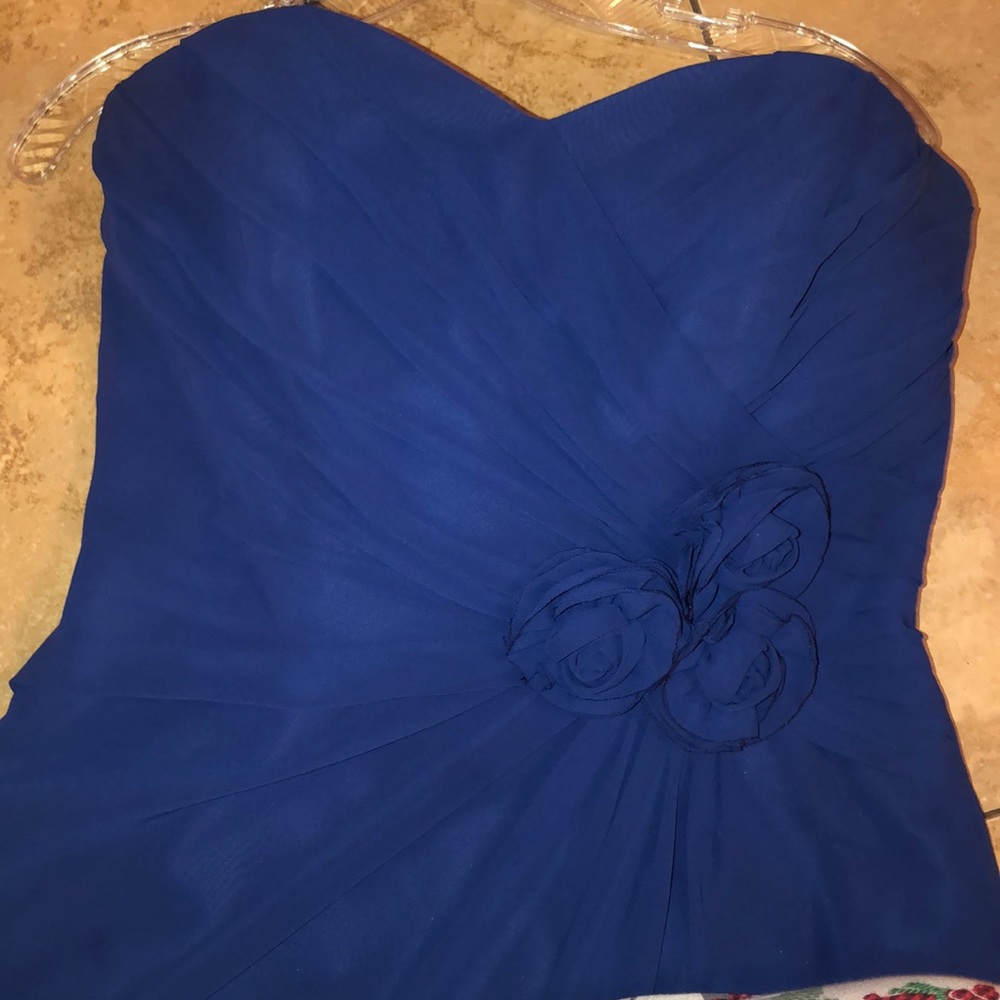 Alfred Angelo Strapless Sweetheart Rose Bridesmaid